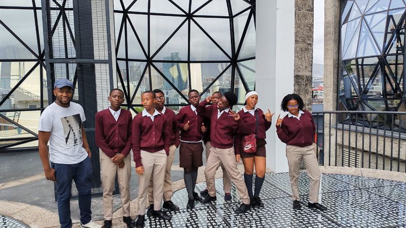 Learners and teachers on an outing
